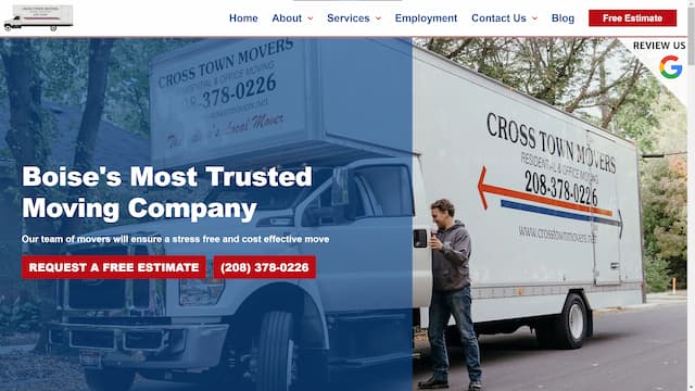 Cross Town Movers Homepage