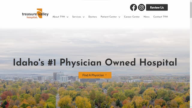 Treasure Valley Hospital Homepage